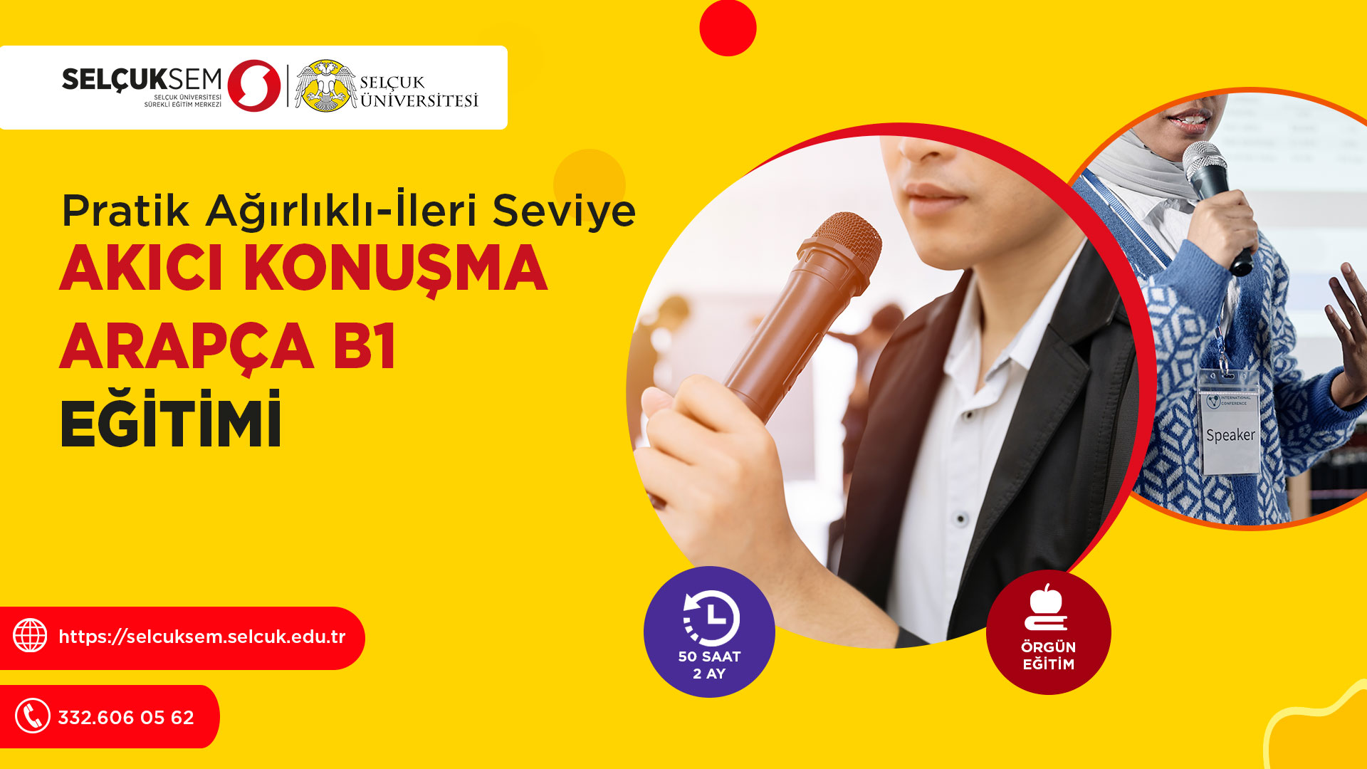 Akıcı Konuşma Arapça (B1 İleri Seviye) Eğitimi – Pratik Ağırlıklı